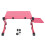 Folding Computer Table with Mouse Holder 13