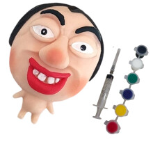 Portable Silicone Mask Puppet Toy for Stress Tension-D