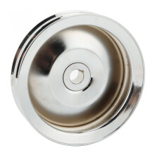 Chrome Power Steering Pulley Double Groove