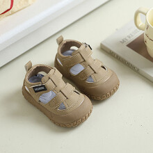 (Khaki,18)Sandalias de bebé infantil verano transpirables zapatos para niños pequeños con suela antideslizante de moda