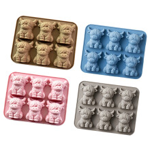 Small Cattle Figured Ice Tray Perfect For-1 set of combination