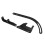 SBC SWP Alternator Bracket Set Black 3pc Steel 17