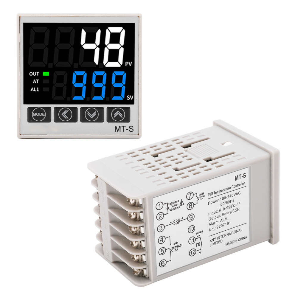 PID Temperature Controller Kit 48mm AC100-240V