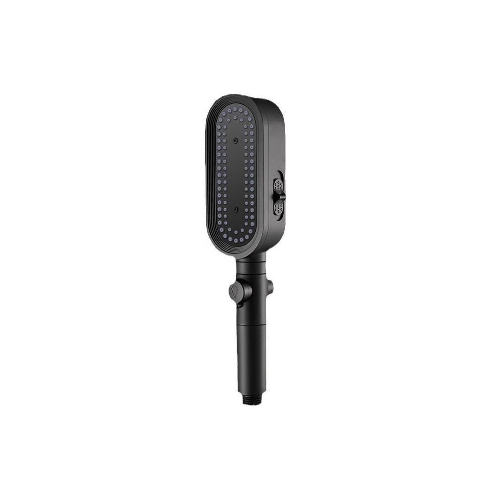 (Gray) High Pressure Handheld Shower Head Filter Adjustable Nozzle Use For Bathroom 698093584851