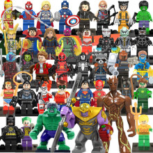 38pcs Super Heroes Avengers Infinity War Mini Figure Christmas Gift
