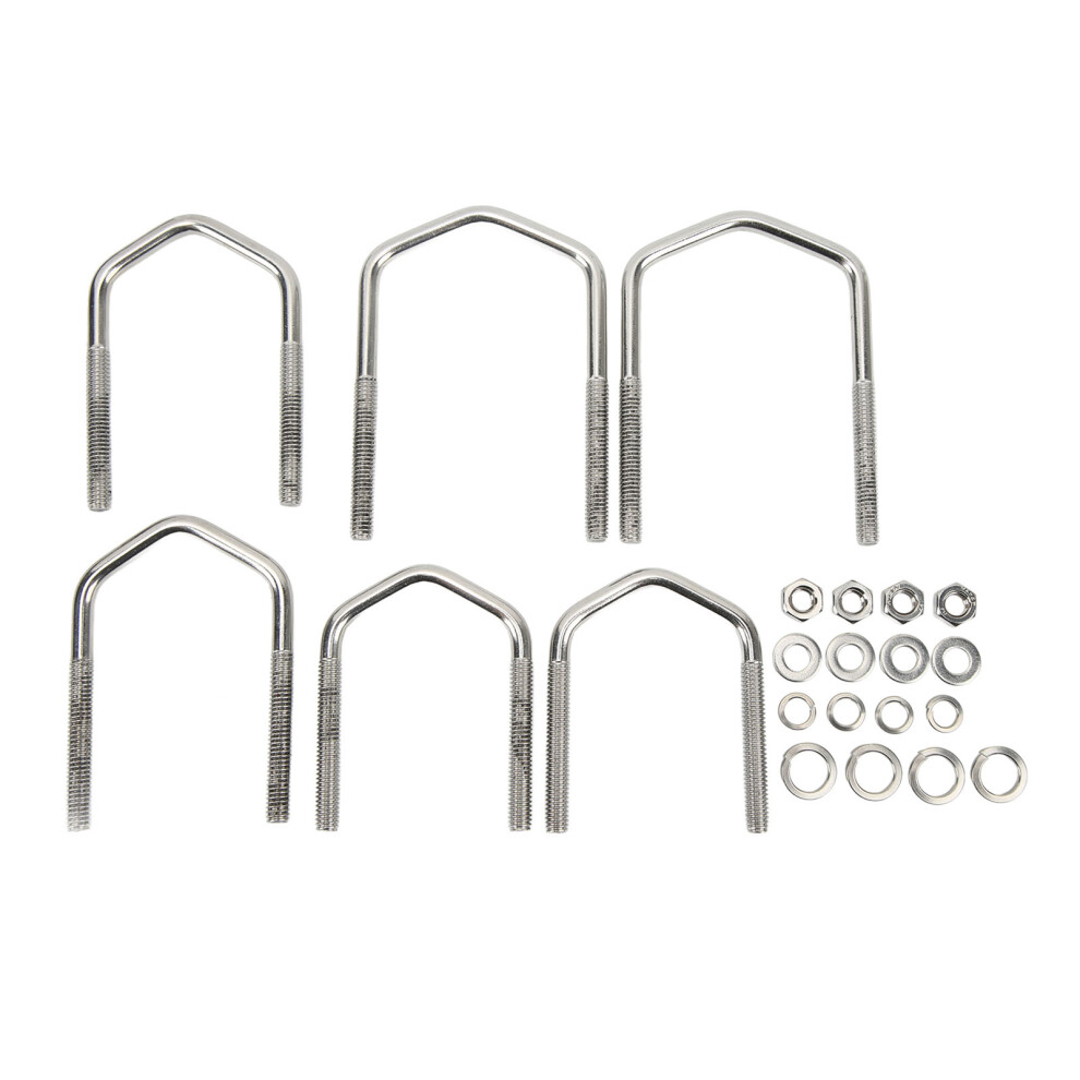 6061 Billet Aluminium Jack Tube Mount Red 7444352814077