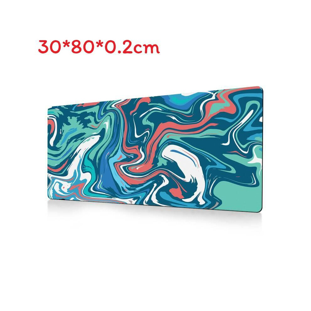 (Color 8) Contour Extended Topographic Mouse Pad Computer Keyboard Mousepad 800X300x2mm 691512427357