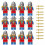12PCS Medieval Knights Military Ancient  Mini Figures 1
