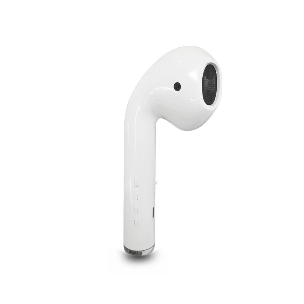 (White) Headset Bluetooth Giant Oversized Earphone Audio Wireless Speaker Clarity 75Db White 691787620293