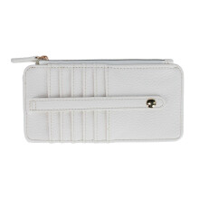 Julia Buxton Women's Vegan Leather Thin Card RFID Organizer Case