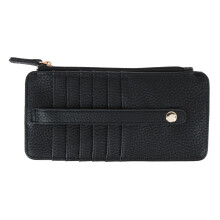 Julia Buxton Women's Vegan Leather Thin Card RFID Organizer Case