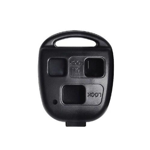 3 Button Remote Key Shell Case Compatible with Lexus/Toyota - Replacement Uncut Blade
