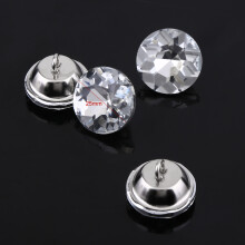 Round Sparkle Buttons for Upholstery