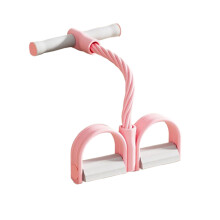 Widerstandsband für Fußpedale (6-Rohr-Design) Pink