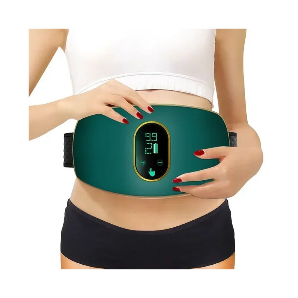 Stoyotu Green (Green) Slimming Machine Abdominal Massage Belt Anti-Cellulite Massager Women Electric Belly Fat Burner For Body Massager Fat Removal