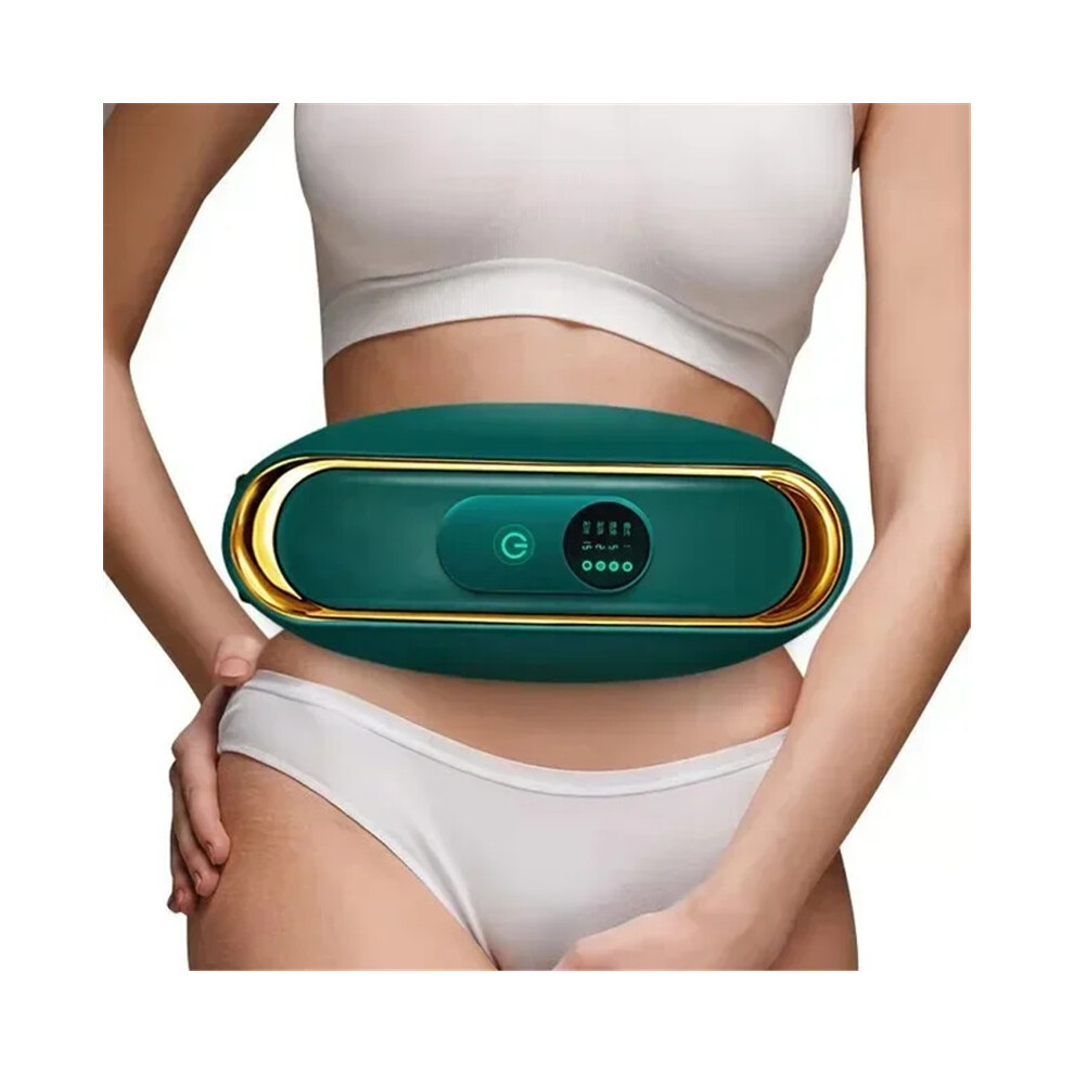 Stoyotu Green/Golden (-Golden) Slimming Machine Abdominal Massage Belt Anti-Cellulite Massager Women Electric Belly Fat Burner For Body Massager Fat Removal