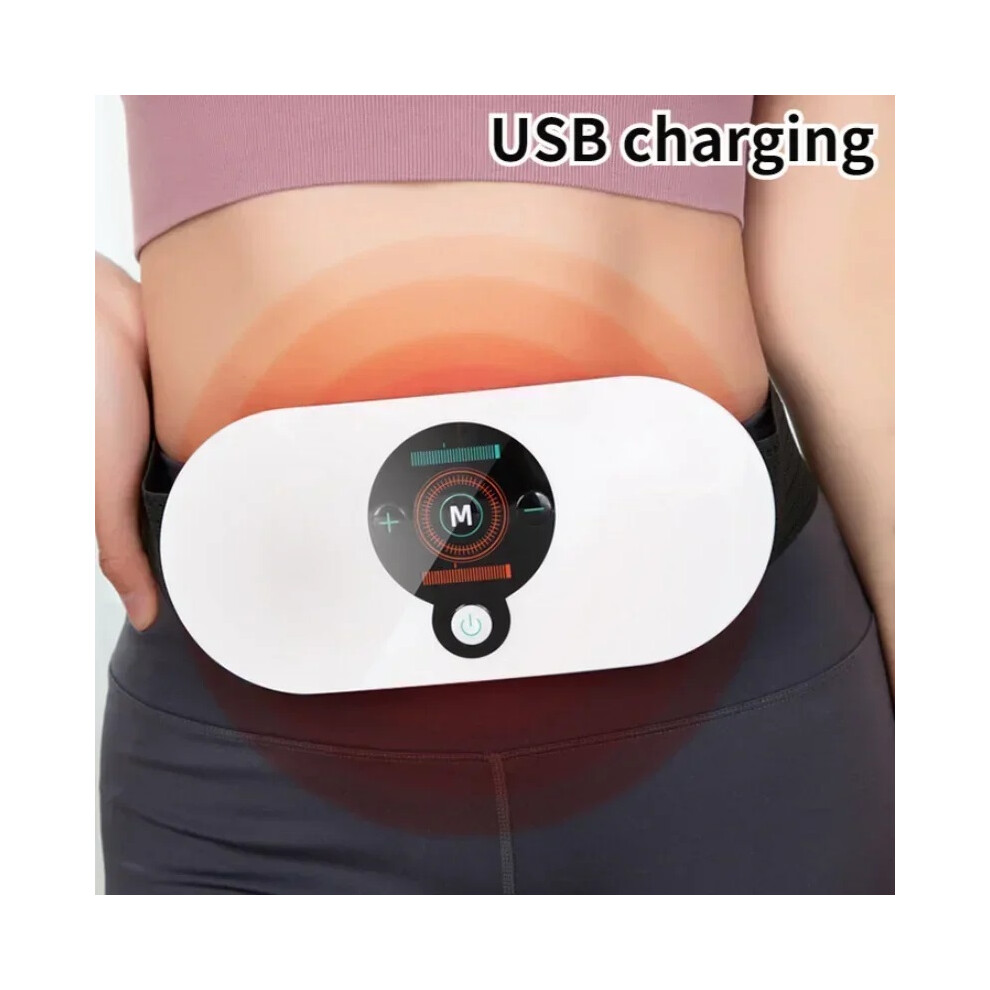 Stoyotu White (White) Slimming Machine Abdominal Massage Belt Anti-Cellulite Massager Women Electric Belly Fat Burner For Body Massager Fat Removal