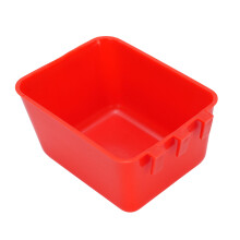 10 Hanging Chicken Feed Bowls Plastic