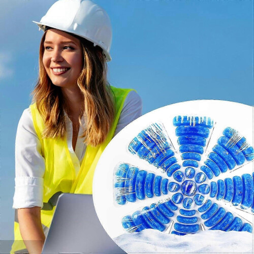 Reusable Hat Cooling Pad, Lightweight Ice Pack Insert for Most Hats 2