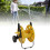 60m Capacity Manual Reel Cart Yellow 9