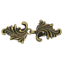 Pince à écharpe antidérapante à la mode, broche-Bronze antique