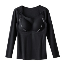 Easy Care Maternity Nursing Top Soft Warm Polyester-Black XXXL