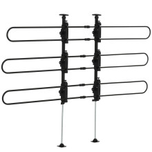 PawHut Hundeschutzgitter für den Kofferraum, einfache Montage, robust und formstabil, Stahl, 150 x 9 x 124 cm
