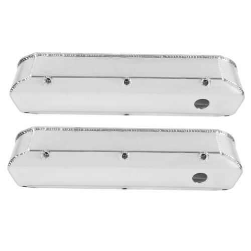 Aluminium Valve Covers, Pair, Ford 289 302 351W 1
