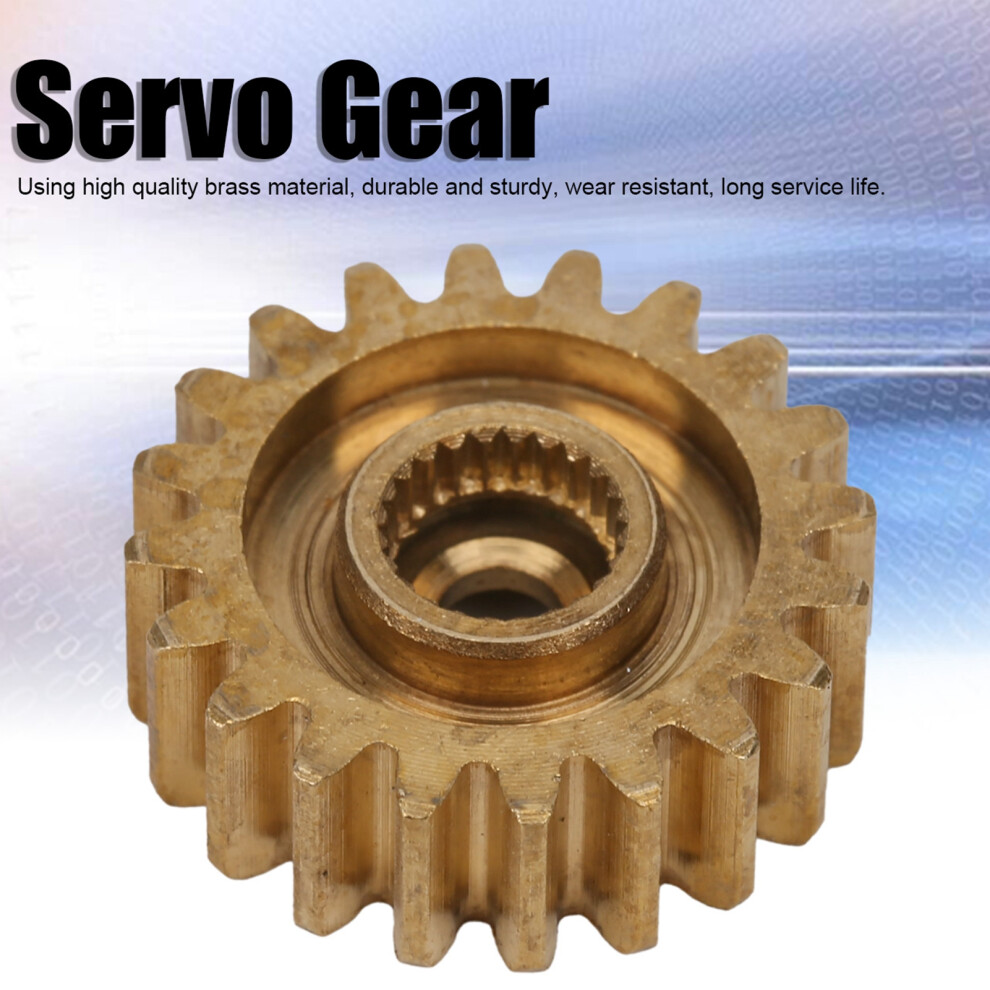 MOD 0.8 20T Brass Servo Gear 4305