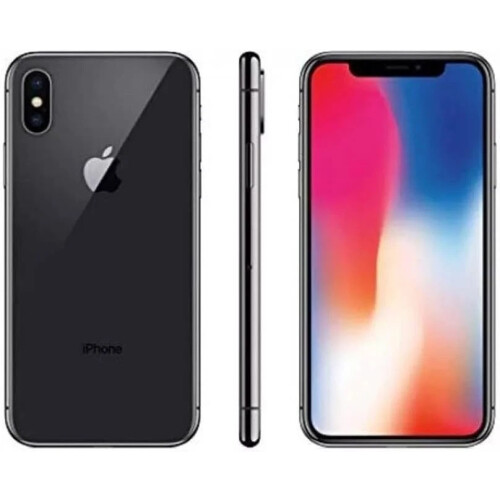 Apple New iPhone X Space Grey 256GB Single SimFree Phone 1