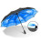 Umbrella Fully Automatic Three-fold Umbrella Portable Windproof Sunscreen Umbrella 2