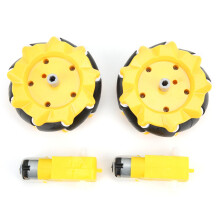 80mm TT Motor Mecanum Wheel Robot Car Part