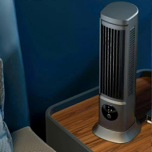 Ventilatore portatile di raffreddamento per auto e abitacolo, climatizzatore compatto a basso consumo, silenzioso ed efficiente, ideale per auto, cami 1