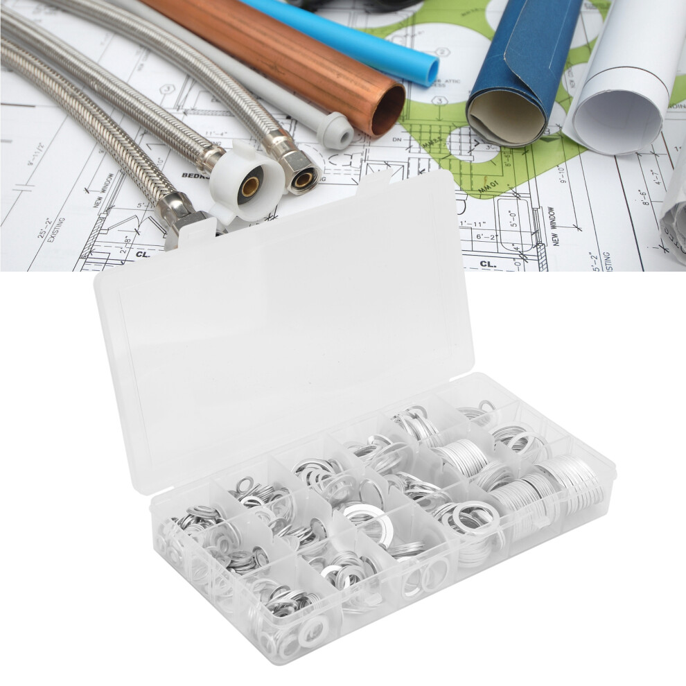 High Temp Aluminium Washers 450Pcs Set