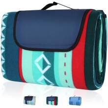 Picknickkleed, 300 x 300 cm, picknickmat met handvat, thermische isolatie, waterdicht