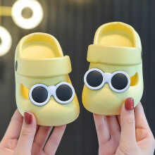 (Yellow,18-19)Unisex Toddler Summer Sandals For Kids Play And Pool With Material Lightweight