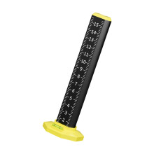 Nivelliergerät aus Zinklegierung und ABS-Dual-Purpose-Schwarz