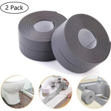 Afdichtstrip - MEUBELS - Grijze siliconentape - 3,2 m * 38 mm - Keuken en badkamer