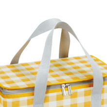 Large Waterproof Cooler Bag Yellow White