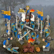 Medieval Knights dragon soldiers War Horse Cannon building castles MiniFigures