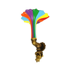 Frog Rainbow Faucet Resin Garden Ornament