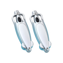 Stylo à bille en plastique, 2 pièces, stylo à-Argent