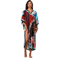 Robe de plage longue à imprimé ethnique, Style-Section 1