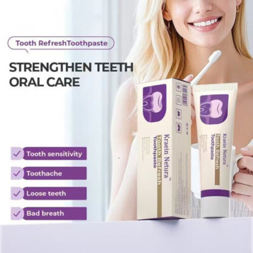 Toothpaste for oral care, fresh, gentle, non-irritating.
