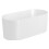 Balterley Contemporary Fluted Freestanding Bath, 1600mm, Gloss White 1