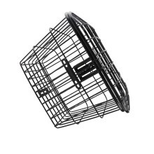 Electric Bike Rear Cargo Basket Iron