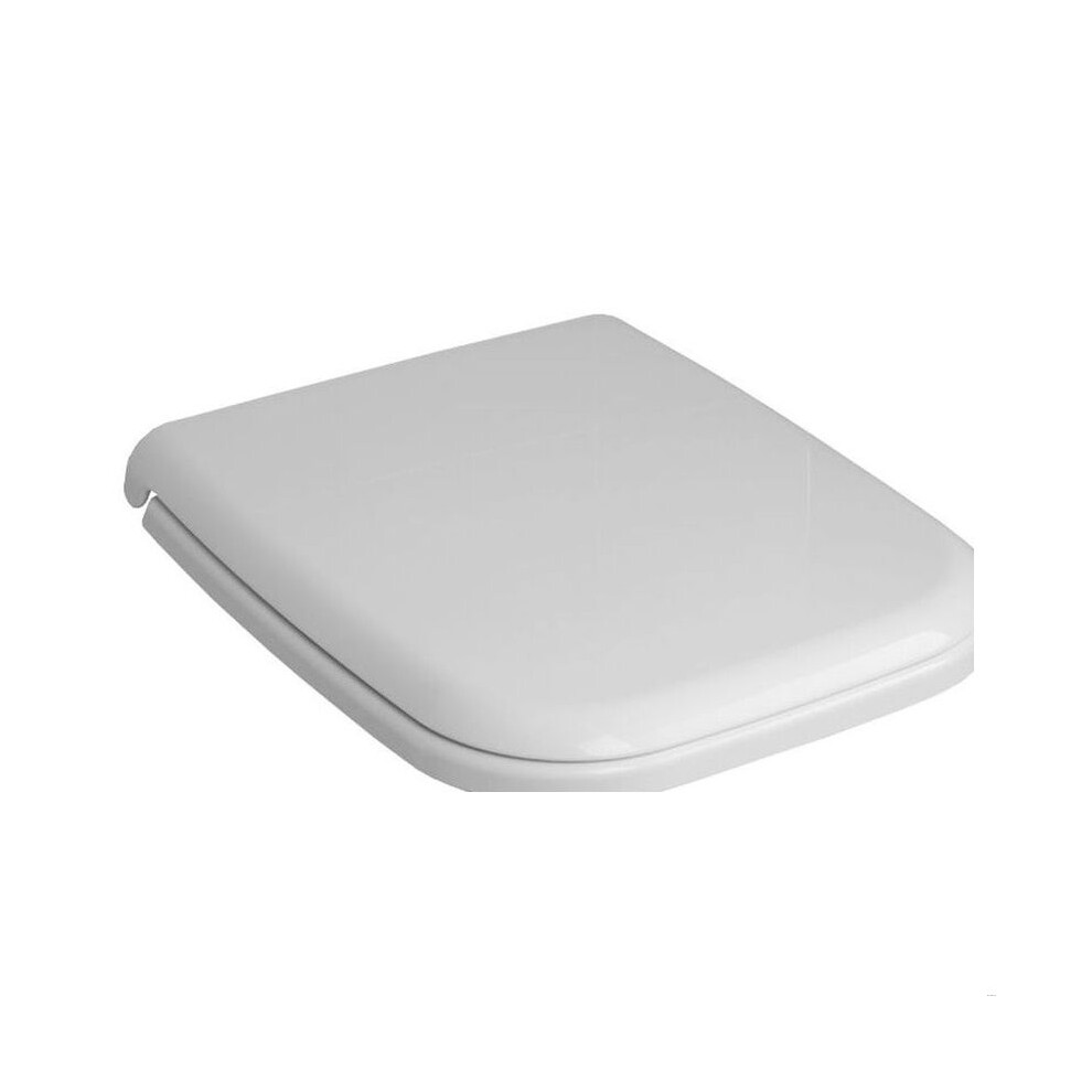 Balterley Deluxe Quick Release Soft Close Urea Toilet Seat Seat Only, 360Mm - Finish White