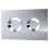 Balterley Round Dual Flush Push Button 2