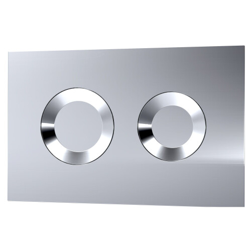 Balterley Round Dual Flush Push Button 1