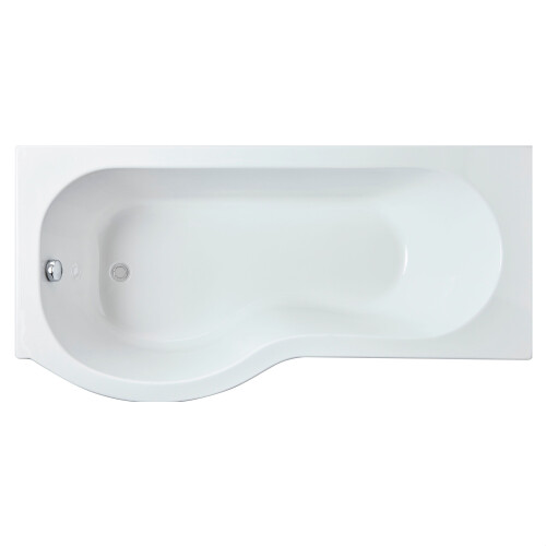 Balterley 1600mm P shaped showerbath LH 1